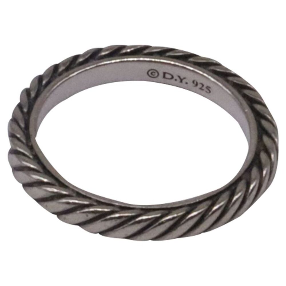 David Yurman Cable Stack Ring in Sterling silver